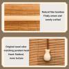 Bamboo Roller Blind, Retro Bamboo Shade, Indoor/Outdoor Sun Shade, Adjustable, 60 x 120 cm view 2