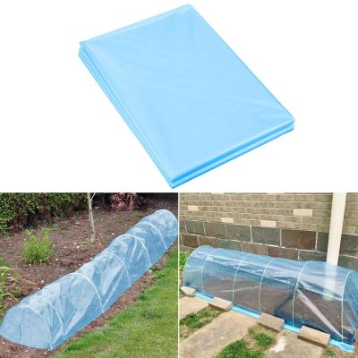 Transparent Waterproof PE Tarp, 7 x 9 m