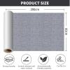 Self-Adhesive Fabric Repair Patch, 60 x 200 cm, Light Gray view 2