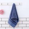 Large Blue Cotton Bath Towel, 1 Piece (Navy, A) view 4