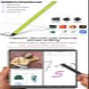Fold5 Stylus Pen for Samsung Galaxy Z Fold5, Tab A9+/Tablet, S Ultra, Android/Chromebook — Fine-Point Pink view 2