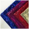 SYSUII 135 cm × 1 m Sequined Sparkly Fabric, Blue Multicolor view 2