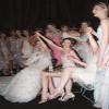 SYSUII 135 cm × 1 m Sequined Sparkly Fabric, Blue Multicolor view 4