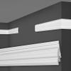 MARBET DESIGN White HDPS Wall Strips, HW-3, 47 x 8 mm, 20 m / 10 Strips view 1