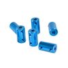 YIJIAN D14L25 Flexible Aluminum Coupler for Stepper Motors, 4 × 4 mm view 4