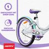 Huffy Girly Girl 20-Inch Kids' Bike, Ages 6–9 – White/Purple view 3