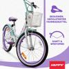 Huffy Girly Girl 20-Inch Kids' Bike, Ages 6–9 – White/Purple view 4