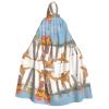 FAIRAH Flip-Flop-Printed Halloween Hooded Cape, Adult Costume view 1