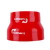 VLOCEMNYE Straight Silicone Coupling Hose, 2 1/2 in. (63 mm) ID, 90 mm, 76 mm Length, 4-Ply (5.4 mm), Reinforced Turbo/Intercooler/Intake Hose, Red view 1