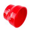 VLOCEMNYE Straight Silicone Coupling Hose, 2 1/2 in. (63 mm) ID, 90 mm, 76 mm Length, 4-Ply (5.4 mm), Reinforced Turbo/Intercooler/Intake Hose, Red view 3