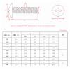DUBMAG Stainless Steel 304 Sheet Metal Screws, Flat-Head and Phillips Round-Head Machine Screws, Mushroom-Head Machine Nails, M2.3–M3, M3 × 4 (100 pcs) (Color: M2.5 × 6, 50 pcs) view 2