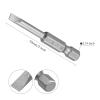 Kozelo 5-Piece Slotted Screwdriver Bits, 2 in x 1/4 in Hex Shank, SL4 view 3