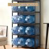 YUGXTH Acrylic Display Cabinet, Transparent on Three Sides, Flip-Open Door, 60 cm view 3
