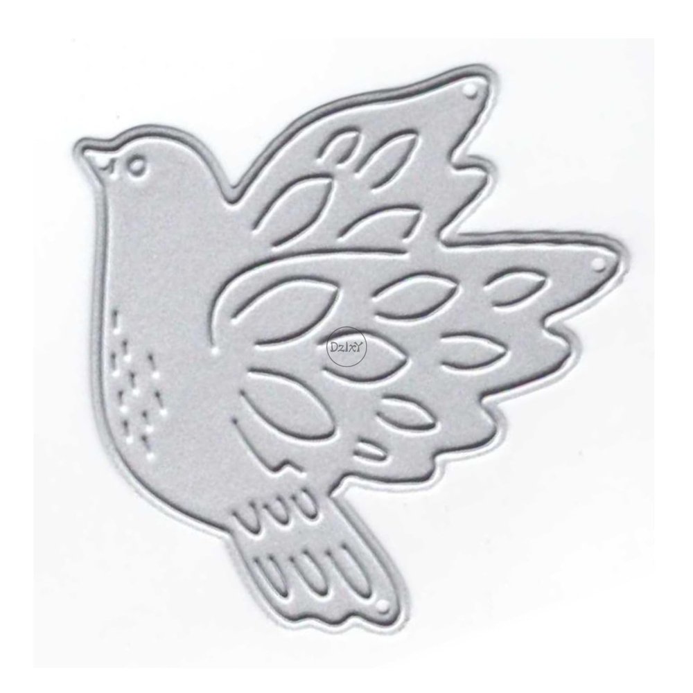 DzIxY Cute Dove Metal Cutting Dies for Card Making