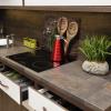 SMTDeco Stovetop Cover, 2-Piece, 30 × 52 cm, Wooden Spoons Brown view 3