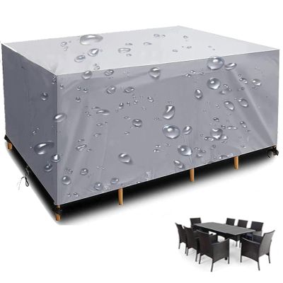 Waterproof Outdoor Furniture Cover 260 x 140 x 85 cm, Black