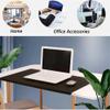 Non-Slip Waterproof Leather Desk Mat, 120 x 60 cm, Black view 4