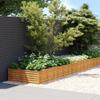Hovothy Corten Steel Raised Garden Bed 960 x 100 x 36 cm view 1