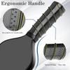 Beue Pickleball Paddle Set, USAPA-Certified, Ergonomic Cushion Grip, Honeycomb Core, Carbon Fiber view 3