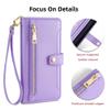 Arseaiy Samsung Galaxy M53 5G Flip Wallet Case with Shoulder Strap view 3