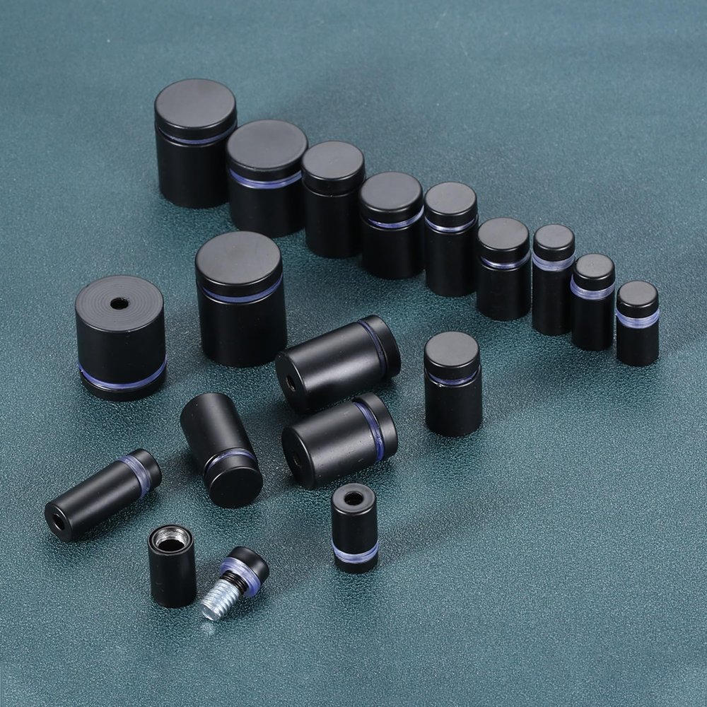Stainless Steel Glass Standoffs, 19 x 25 mm, 20 Pieces