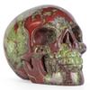 LEADGEM 3-Inch Dragon Bloodstone Crystal Skull Figurine view 1