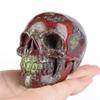 LEADGEM 3-Inch Dragon Bloodstone Crystal Skull Figurine view 4