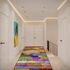 AMZYU Outdoor Runner Rug 50 x 180 cm, Modern Design, Soft and Washable view 1