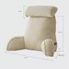 Miaogoo Reading Pillow for Sofa Beds, Beige view 4