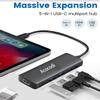 USB-C to HDMI Adapter, 5-in-1 Hub, 4K@60Hz view 2