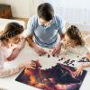 Cat Puzzle for Adults, 1,000 Pieces, Classic Wooden Puzzle, Wall Art, Unique Toy, Gift (29.52 x 19.68 in) view 2