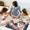 Puzzle for Adults, 1,000 Pieces, Wooden Unicorn Puzzle, Cute Artwork, Unique Birthday Gift (75 x 50 cm) view 2