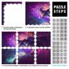 1,000-Piece Puzzle for Adults, Wizard of Art, Rectangular Creative Wooden Puzzle (75 x 50 cm) view 4