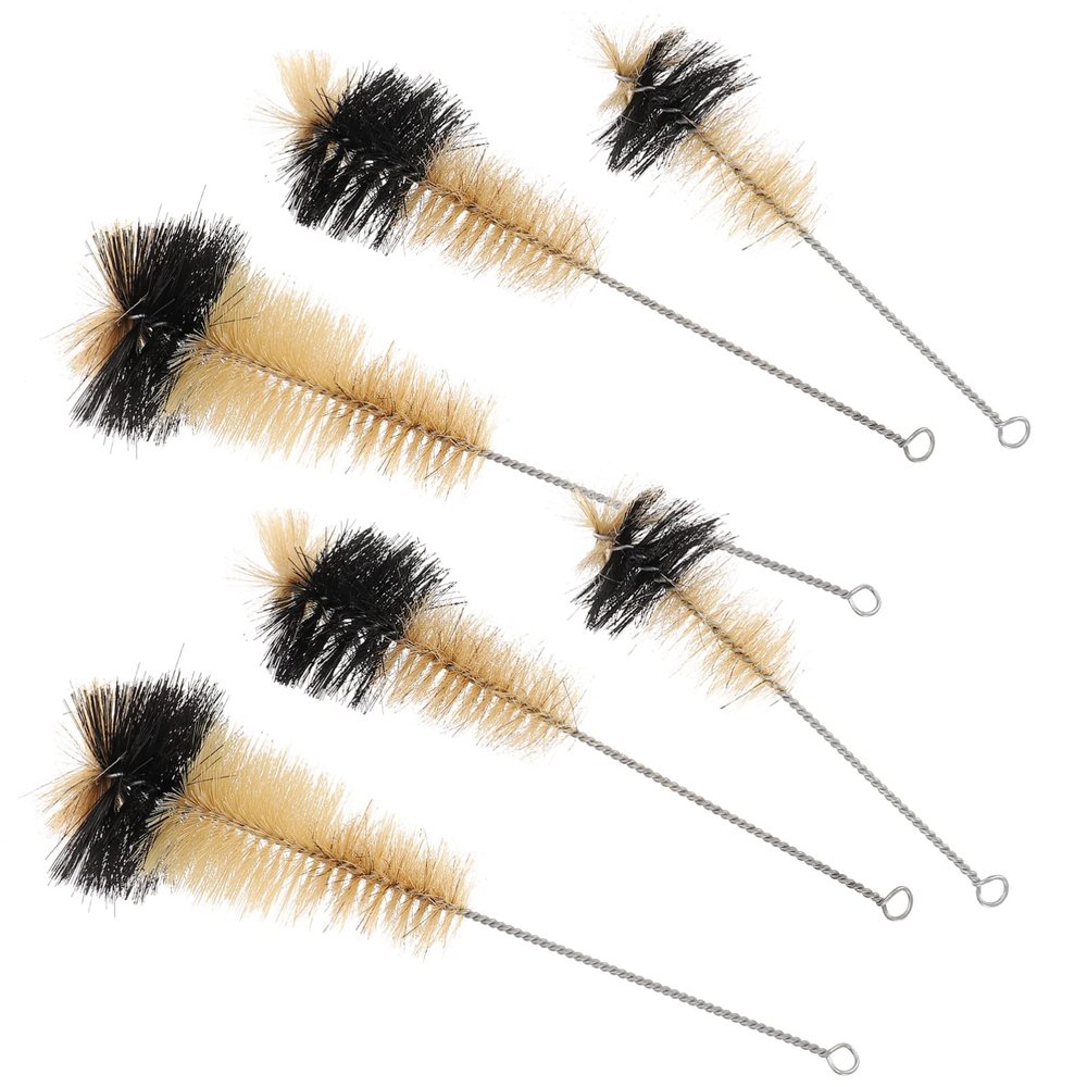 GLEAVI Baby Multi-Purpose Cleaning Brush Set, 18 Pieces, Long-Handle Bottle, Lab Bottle, Straw, Trumpet and Baby Bottle Brushes
