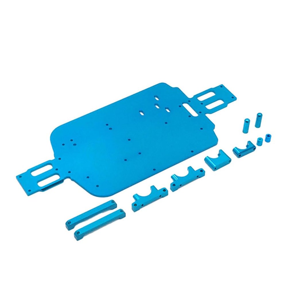 ICDKOYK Aluminum Alloy Chassis Plate for Wltoys 1/18 A949 RC Car
