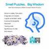 1000-Piece Houkai Circular Jigsaw Puzzle for Adults, 67.5 x 67.5 cm view 2