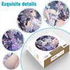 1000-Piece Houkai Circular Jigsaw Puzzle for Adults, 67.5 x 67.5 cm view 3