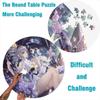 1000-Piece Houkai Circular Jigsaw Puzzle for Adults, 67.5 x 67.5 cm view 4