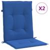 ZQQLVOO Outdoor Seat Cushions for Low-Back Chairs, 2-Pack, 100 x 50 x 3 cm view 2