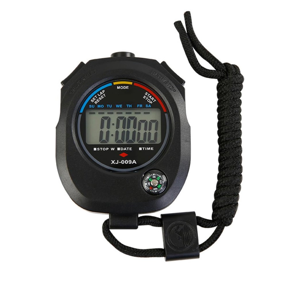 NAMOARLY 1-Piece Professional Stopwatch Timer for Outdoor Sports, Precise Motion Timer with Split Time, Weatherproof, Lightweight and Durable for Training and Competitions