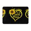 FAIRAH Blessed to Be Called Nana Sunflower Print Non-Slip Flannel Mat view 1