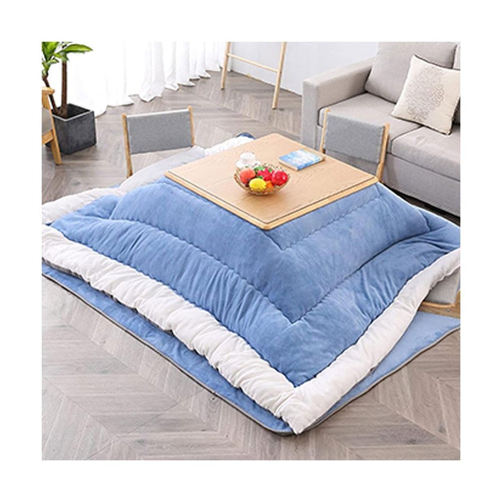 TsoLay Japanese-Style Kotatsu Heated Table and Futon Set