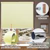 Blackout Double Roller Blind 35 x 200 cm, Chain-Operated, Beige view 4