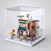 Acrylic Display Case for LEGO 31131 Creator 3-in-1 Downtown Noodle Shop Model – Dustproof, Anti-UV Storage Box for Collectors (Transparent A) view 2
