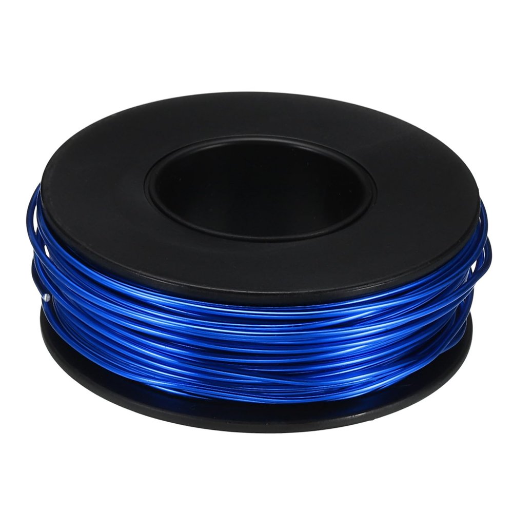 PATIKIL 23 m Aluminum Jewelry Wire, 1 mm, Blue