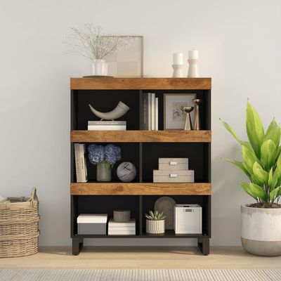 TEKEET Side Table 85 x 33 x 107 cm Solid Mango Wood