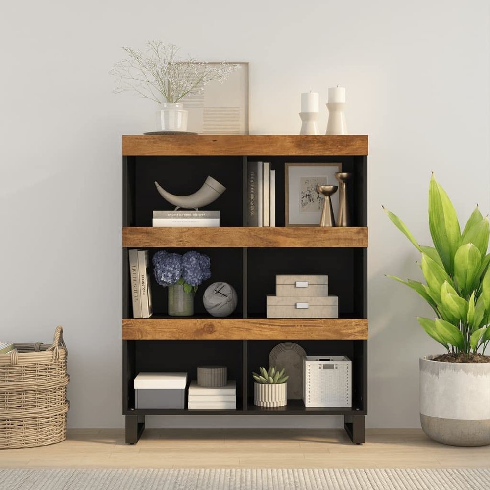 TEKEET Side Table 85 x 33 x 107 cm Solid Mango Wood