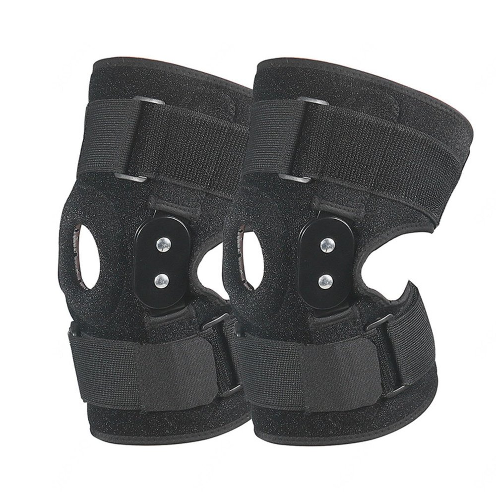 VIDECOR Adjustable Sports Knee Pads for Dancing, Yoga, Running and Cycling