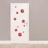 Finest Folia Hibiscus Flower Decorative Sticker, Self-Adhesive, K165 (04 Carmine Red) view 3