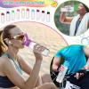 Maxcheck 30-Pack Plastic Water Bottles with Wrist Straps, Leakproof, 482 ml, Multicolor view 3